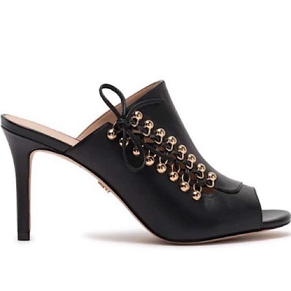 Kurt Geiger Shoes Kurt Geiger Baxter Black Kitten Heels Poshmark